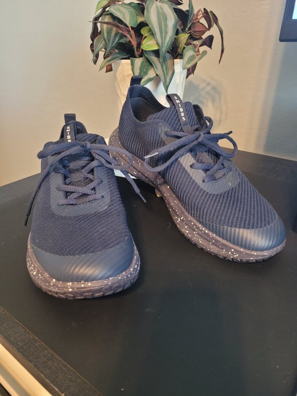 SNIBBS ROVR Shoes, Unisex, Speckle Dark Blue Womens 9, Mens 7.5